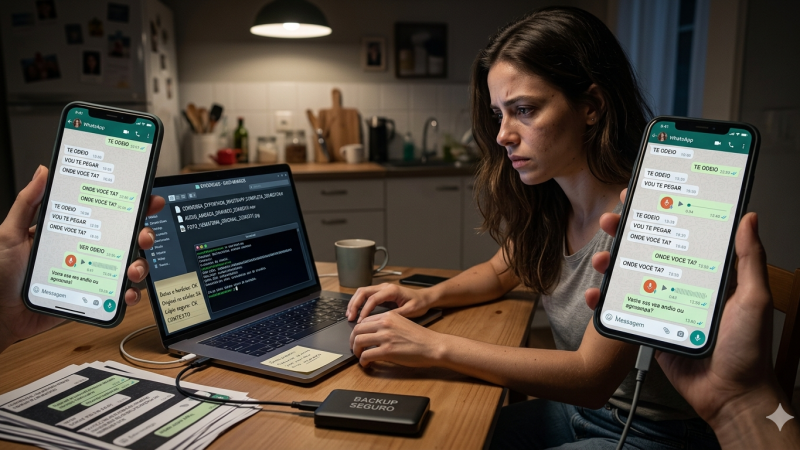 Violência contra a mulher: quando a prova está no celular