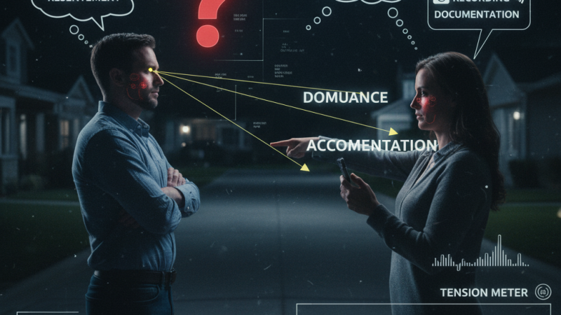 Quando o silêncio fala alto o papel da análise comportamental em vídeos de brigas entre vizinhos