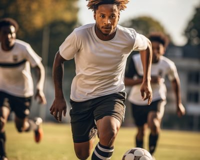 jogador-de-futebol-masculino-com-bola-no-campo-de-grama